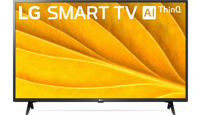 Телевізор 43" LED FHD LG 43LM6370PLA Smart, WebOS, чорний, фото № 1