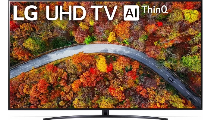 Телевізор 75" LED 4K LG 75UP81006LA Smart, WebOS, Чорний, фото № 1