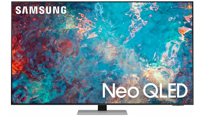 Телевізор 65" Neo QLED 4K Samsung QE65QN85AAUXUA Smart, Tizen, сріблястий, фото № 2