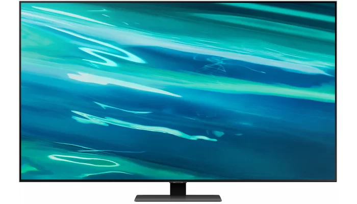 ТБ 75" QLED 4K Samsung QE75Q80AAUXUA Smart, Tizen, Gray, фото № 3