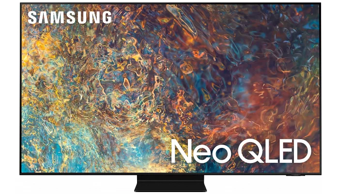 Телевізор 43" Neo QLED 4K Samsung QE43QN90AAUXUA Smart, Tizen, чорний, фото № 1