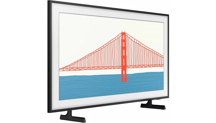 Телевизор 55" QLED 4K Samsung QE55LS03AAUXUA Smart, Tizen, чорний, рамка, додатковий колір Bazel, фото № 4