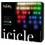 Smart LED Гірлянда Twinkly Icicle RGBW 190, Gen II, IP44, довжина 5м, кабель прозорий