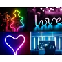 Smart LED Гірлянда Twinkly Flex RGB, гнучкий контур, IP20, довжина 2м