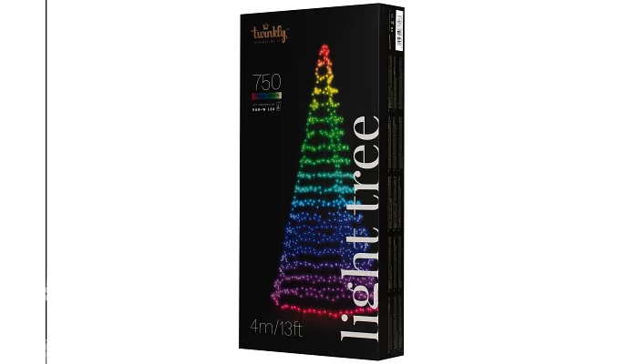 Smart LED Гірлянда Twinkly Light tree RGBW 750, Gen II, IP44, висота 4м, фото № 2