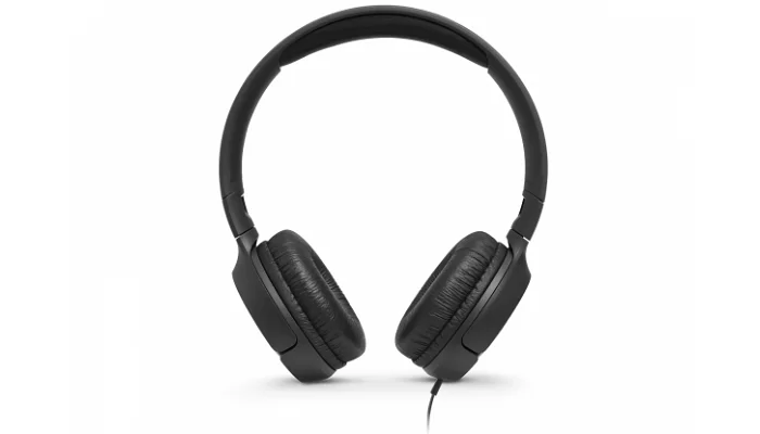 Накладні навушники JBL T500 On-ear Mic Black, фото № 3