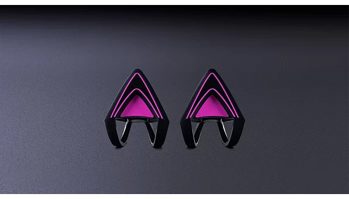 Насадки для наушников Razer Kitty Ears for Kraken (Neon Purple), фото № 4