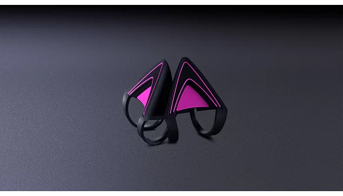 Насадки для наушников Razer Kitty Ears for Kraken (Neon Purple), фото № 6