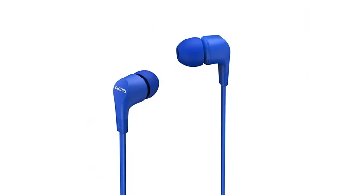Вакуумные наушники Philips TAE1105 In-ear Mic Blue, фото № 1