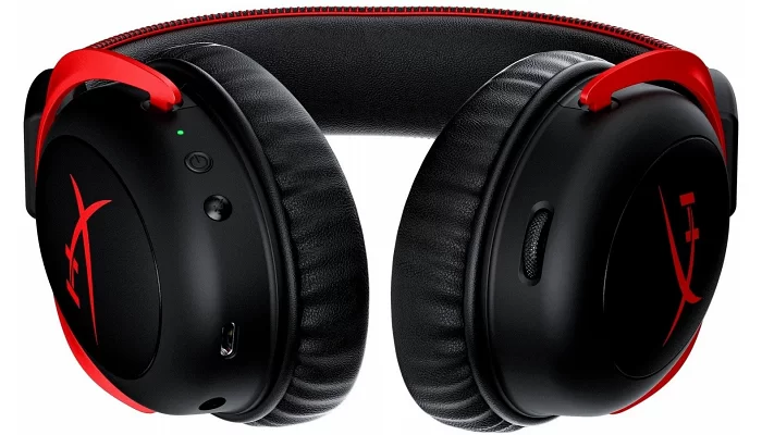 Гарнітура ігрова HyperX Cloud II WL USB, Red, фото № 10