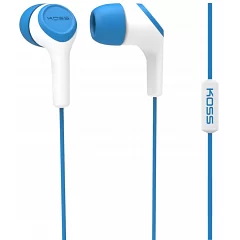 Вакуумні навушники Koss KEB15iB Mic Blue