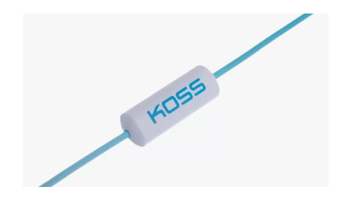 Вакуумні навушники Koss KEB15iB Mic Blue, фото № 5