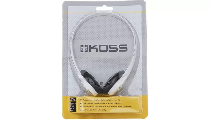 Накладні навушники Koss KPH7w On-Ear White, фото № 3