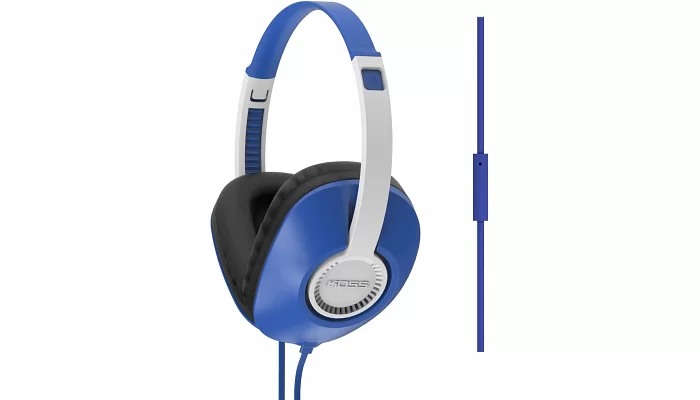 Накладні навушники Koss UR23iB Over-Ear Mic Blue, фото № 1