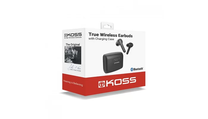 Бездротові вакуумні навушники TWS Koss TWS150i True Wireless Mic, фото № 6
