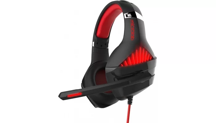 Гарнітура ігрова MICROLAB G6 3.5mm/USB Black/Red, фото № 2