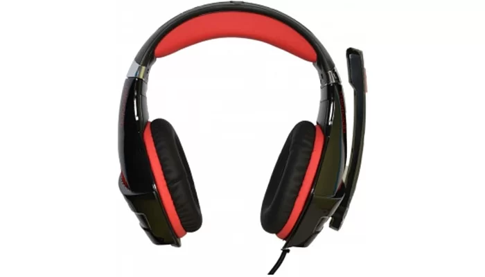Гарнитура игровая MICROLAB  G6 3.5mm/USB Black/Red, фото № 4