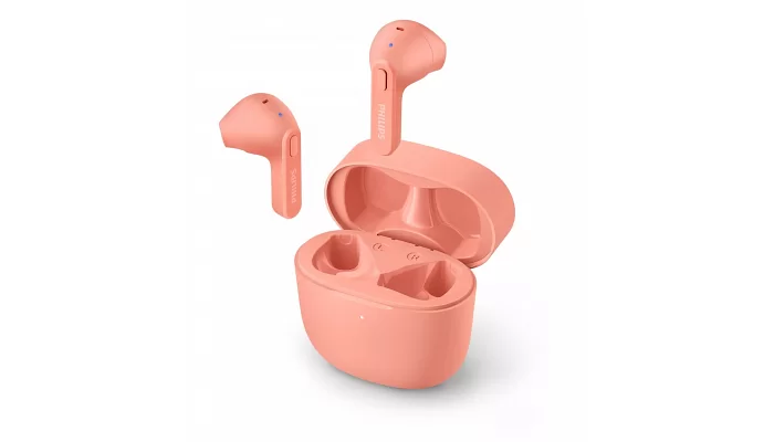 Бездротові вакуумні TWS навушники Philips TAT2236 True Wireless IPX4 Pink, фото № 5