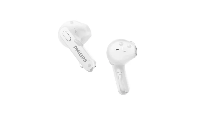 Бездротові вакуумні TWS навушники Philips TAT2236 True Wireless IPX4 White, фото № 7