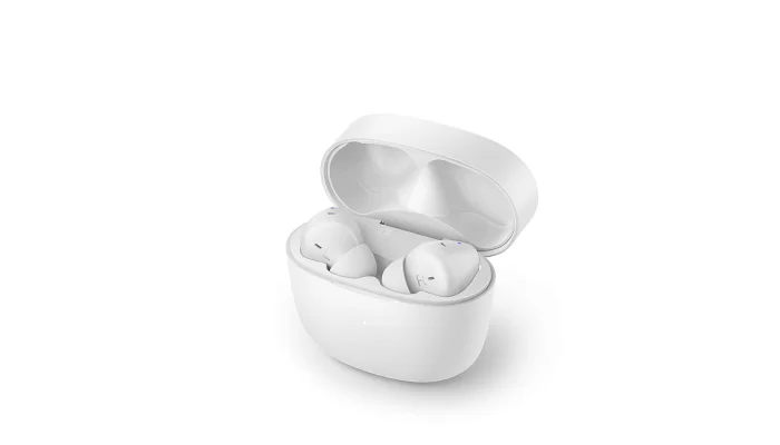 Бездротові вакуумні TWS навушники Philips TAT2206 True Wireless IPX4 White, фото № 5