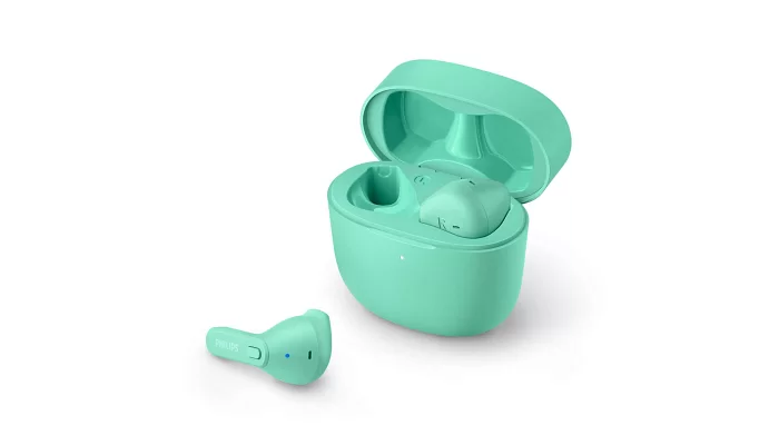 Бездротові вакуумні TWS навушники Philips TAT2236 True Wireless IPX4 Green, фото № 3