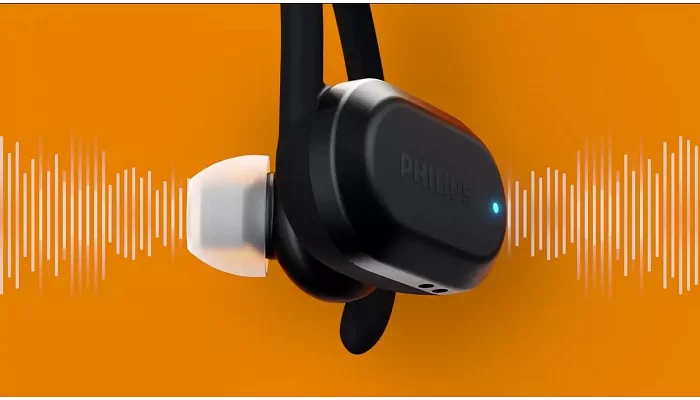 Бездротові вакуумні TWS навушники Philips TAA7306 True Wireless IP57 Touch control UVnano Mic, фото № 12