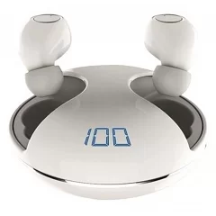 Бездротові вакуумні TWS навушники 2E RainDrops X True Wireless Waterproof Mic White