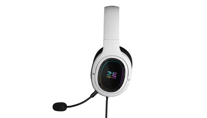 Гарнітура ігрова 2E GAMING HG330 RGB 3.5mm White, фото № 7