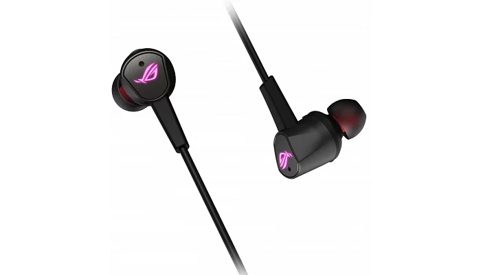 Вакуумна ігрова гарнітура ASUS ROG CETRA II USB-C, Black, фото № 4