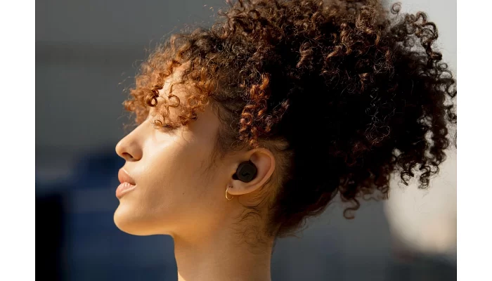 Бездротові вакуумні навушники TWS Sennheiser CX True Wireless (CX200TW1) Mic Black, фото № 3