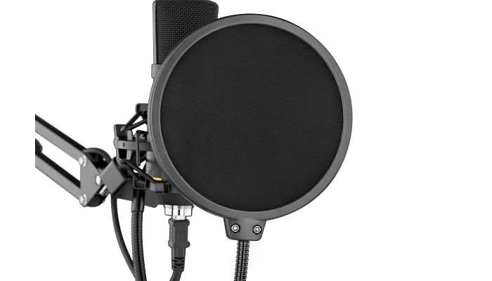 Студийный микрофон со стойкой 2E GAMING Kodama Kit, Black, фото № 6