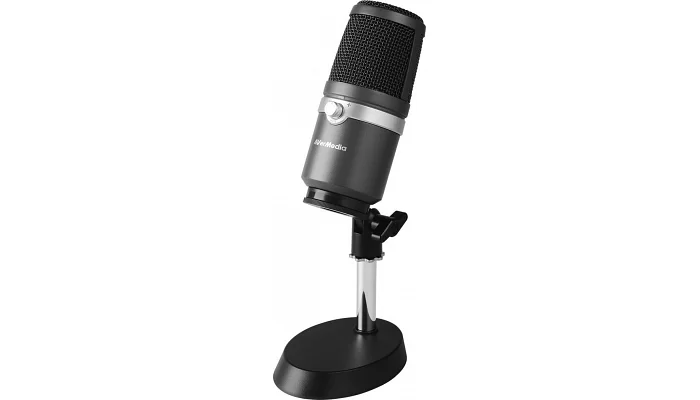 Студийный USB микрофон AVerMedia USB microphone AM310 Black, фото № 1