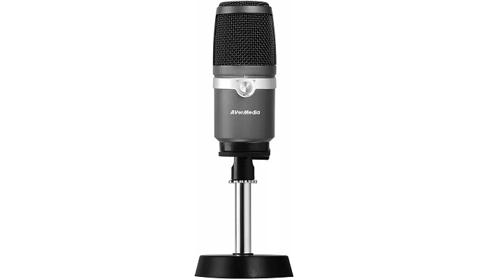 Студийный USB микрофон AVerMedia USB microphone AM310 Black, фото № 3