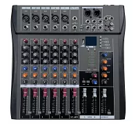 Пасивний мікшерний пульт TMG MX-606BT (USB+MP3+Bluetooth)