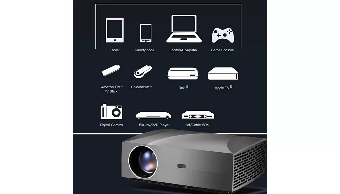 EMCORE F30 Projector (Wi-Fi, Android), фото № 2