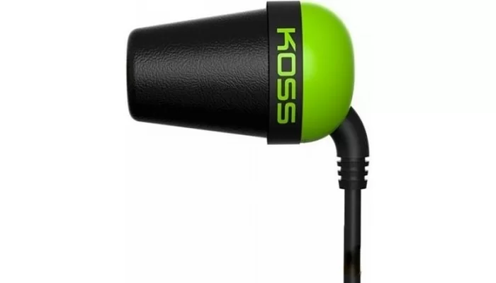 Вакуумные наушники Koss The Plug Noise Isolating Green, фото № 4