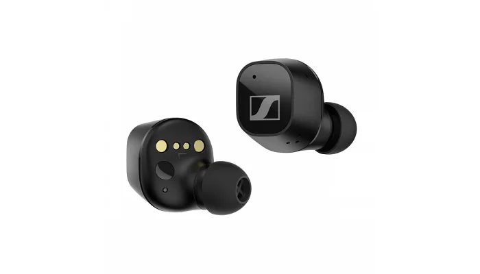 Бездротові вакуумні навушники TWS Sennheiser CX Plus True Wireless Mic Black, фото № 5
