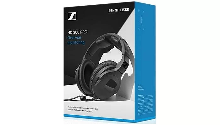 Накладні навушники Sennheiser HD 300 PRO, фото № 5
