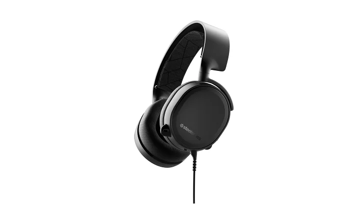 Гарнітура ігрова SteelSeries Arctis 3 Black, фото № 2