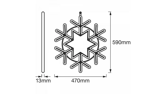 Cветильник-гирлянда LEDVANCE Snowflake, фото № 7