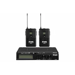 Радіосистема з двома петличними мікрофонами DV audio BGX-24