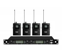 Радиосистема с четырьмя наголовными микрофонами DV audio MGX-44B