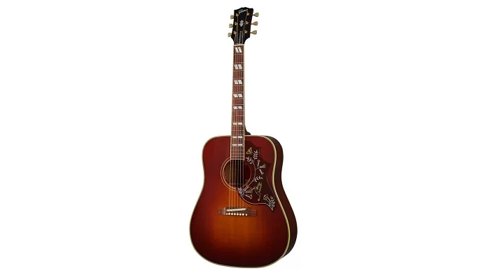 Акустическая гитара GIBSON CUSTOM SHOP 1960 HUMMINGBIRD ADJUSTABLE SADDLE HERITAGE CHERRY SUNBURST, фото № 1