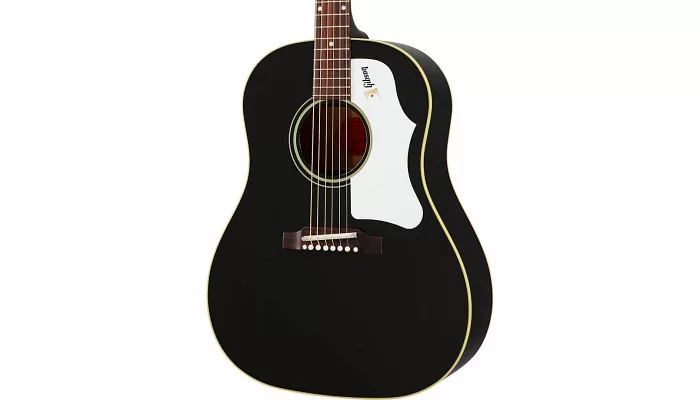 Акустическая гитара GIBSON J-45 ORIGINAL 60s (ADJUSTABLE SADDLE) EBONY, фото № 4