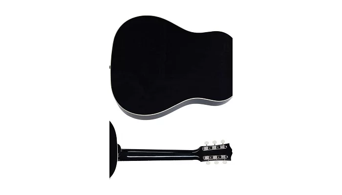 Електроакустична гітара GIBSON J-45 ORIGINAL 50s EBONY, фото № 5