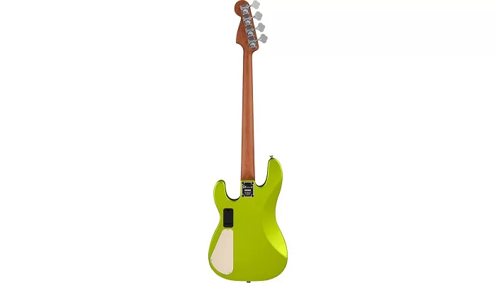Бас-гітара CHARVEL PRO-MOD SAN DIMAS BASS PJ IV LIME GREEN METALLIC, фото № 2