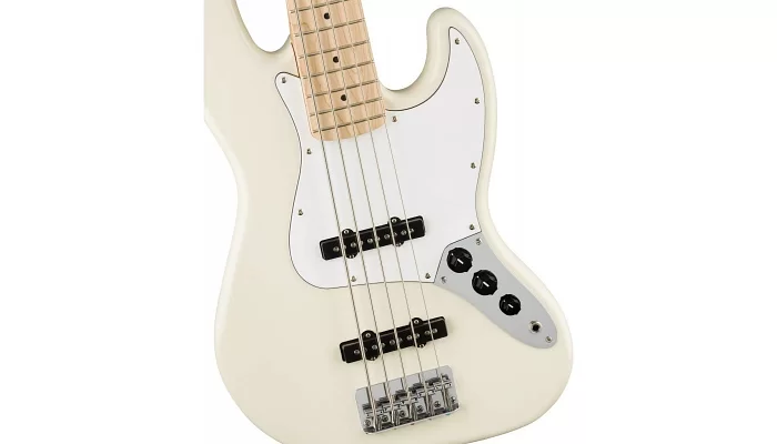 Бас-гітара SQUIER by FENDER AFFINITY SERIES JAZZ BASS V MN OLYMPIC WHITE, фото № 4