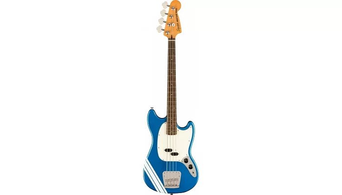 Бас-гітара SQUIER by FENDER CLASSIC VIBE '60 MUSTANG BASS FSR LAKE PLACID BLUE, фото № 1