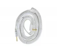 Кабель інструментальний, кручений, кутовий джек VOX CABLE VCC-90 WH