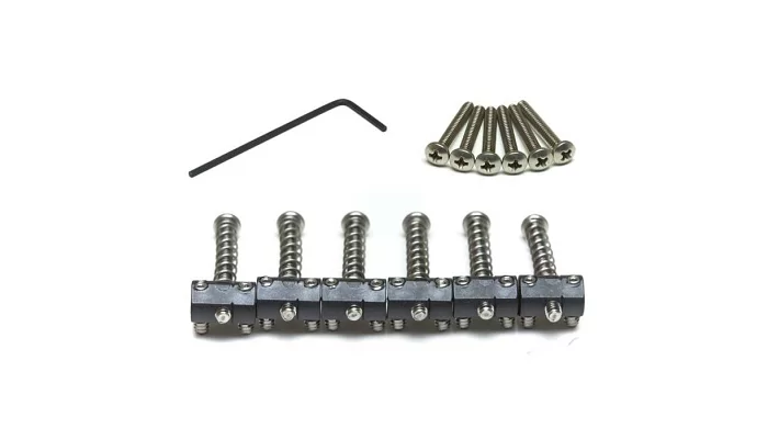 Набір сідел для гітар GRAPH TECH PS-8166-00 String Saver Saddle Barrel IOS 6-Pce Tele Style (6 Pcs), фото № 1